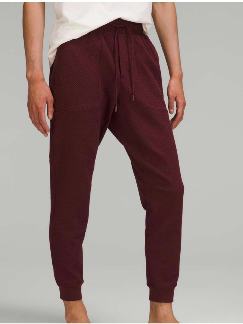 Lululemon at ease Men's Knit Jogger Pants - Comfortable Casual Wear